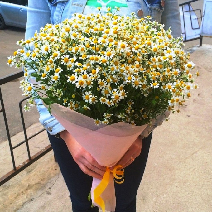 Букет из полевых ромашек Букет из полевых ромашек
